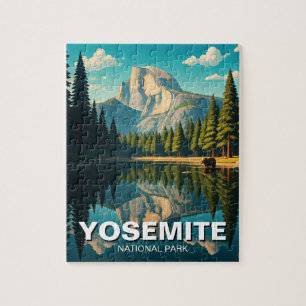 See in Yosemite National Park Half Dome Puzzle
