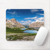 See inmitten der Berge unter blauem Himmel Mousepad (Mit Mouse)