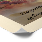 See Ireland First Vintage Travel Poster (Ecke)