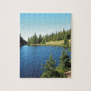 See Irene im Rocky Mountain Nationalpark Puzzle
