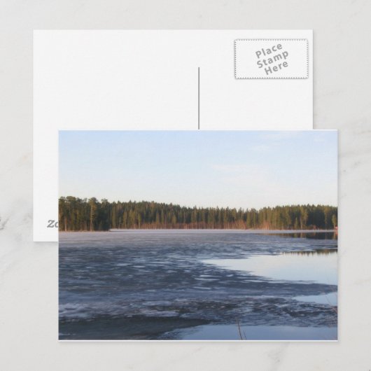 See Isojärvi Postkarte (Vorne/Hinten)
