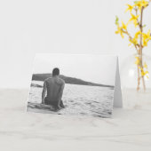 See-Junge Karte (Gelbe Blume)