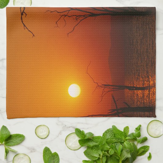 See Kariba Geschirrtuch (Gefaltet)