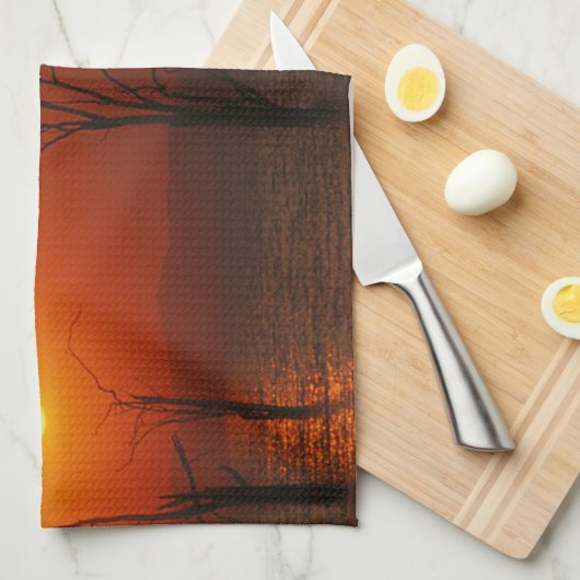 See Kariba Geschirrtuch (Viertel Falte)