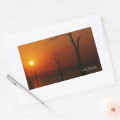 See Kariba Rechteckiger Aufkleber (Umschlag)