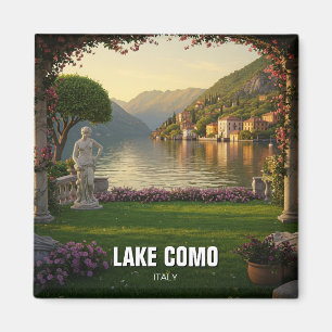 See Lago di Como Italien Reise Magnet