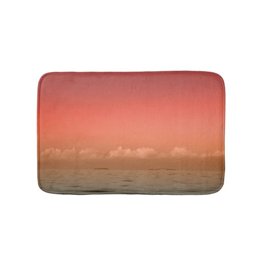 See, Land und Himmel | Wunderschöne Landschaft Badematte (Vorderseite)