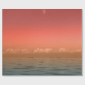 See, Land und Himmel | Wunderschöne Landschaft Geschenkpapier (Flach)