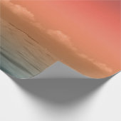 See, Land und Himmel | Wunderschöne Landschaft Geschenkpapier (Ecke)
