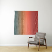 See, Land und Himmel | Wunderschöne Landschaft Wandteppich (Beispiel (Horizontal))