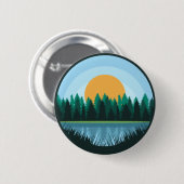 See-Landschaftsknopf Button (Vorne & Hinten)