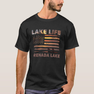 See Leben Grenada Lake Scenic Outdoor-Abenteuer T-Shirt