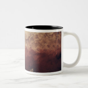 See Leman mit untergehender Sonne, c.1876 Zweifarbige Tasse