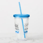 See Life Cuz Beaches Be Salty Acryltrinkbecher (Links)