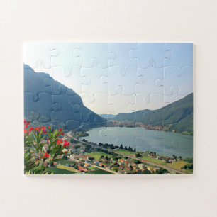 See Lugano - Malerei Puzzle