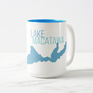 See Macatawa, Ottawa County, Michigan Zweifarbige Tasse