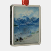 See Maggiore Silbernes Ornament (Rechts)