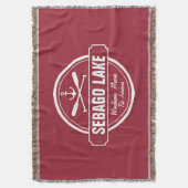 SEE MAINE PERSONALISIERTE STADT UND NAME DECKE (Vorderseite Vertikal)