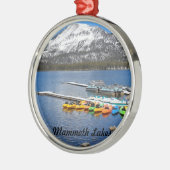 See-Mary-Mammut, CA Silbernes Ornament (Links)