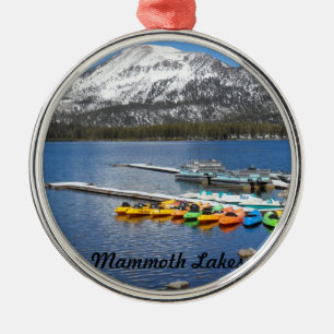 See-Mary-Mammut, CA Silbernes Ornament