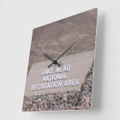 See Mead Clock Quadratische Wanduhr (Winkel)