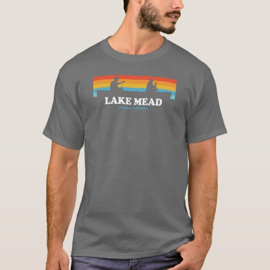 See Mead Nevada Arizona Kanufahrt T-Shirt (Vorderseite)