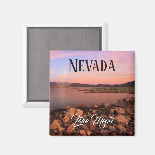 See Mead Nevada Magnet (Vorderseite/Rückseite)