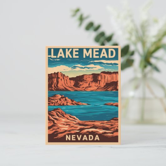 See Mead Nevada, Postkarte (Stehend Vorderseite)