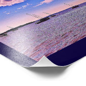See Mendota Boote Fotodruck (Ecke)