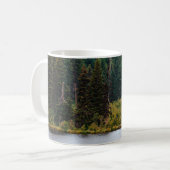 SEE MIT BÄUMEN AUF SEITEN KAFFEETASSE (Vorderseite Links)
