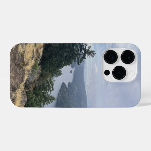 See mit Mountain Nature Phone Case iPhone Hülle (Rückseite (Horizontal))