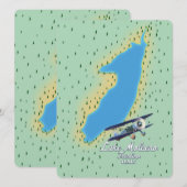 See Molveno Italien Seekarte (Vorne/Hinten)