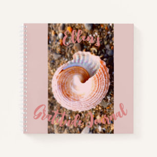 SEE MUSCHEL STRAND NATUR FOTO GRATITUDE JOURNAL NOTIZBLOCK