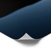 See Nebel Ruhe Friedliche Natur Poster (Ecke)