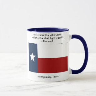 See-Nebenfluss-Regelung - Montgomery, Texas Tasse