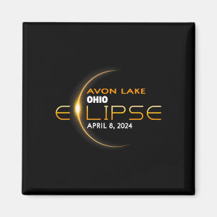 See Ohio Total Solar Eclipse 2024 Magnet