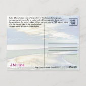 See Okeechobee, Florida, USA Postkarte (Rückseite)