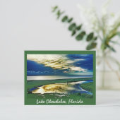 See Okeechobee, Florida, USA Postkarte (Stehend Vorderseite)