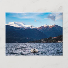 See orta im Norden Italiens Postkarte