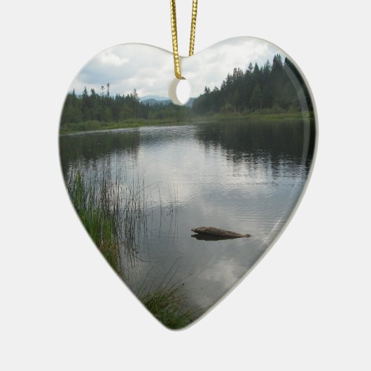 See Padden Stille Keramik Ornament (Links)