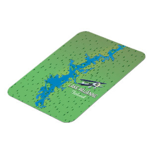 See Päijänne Finnland schöne Karte Magnet