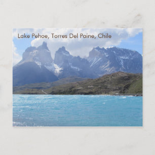 See Pehoe, Torres Del Paine, Chile Postkarte