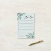 See | Personalisierte Tropenfolien Post-it Klebezettel (Auf Schreibtisch)