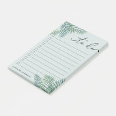 See | Personalisierte Tropenfolien Post-it Klebezettel (angewinkelt)