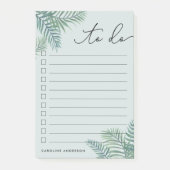 See | Personalisierte Tropenfolien Post-it Klebezettel (Vorderseite)