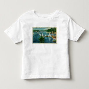 See-Pfeilspitze, CA-Yachtclub-Laufen Kleinkind T-shirt