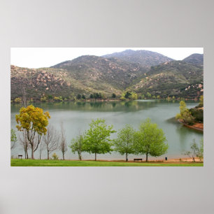 See Poway Nordufer-Plakat, Druck, usw. Poster