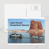 See-Powell-Hausboot-Himmel, Arizona, USA Postkarte (Vorne/Hinten)
