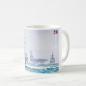 SEE-POWER - Tasse der US-Marine-Schiffe (VorderseiteRechts)