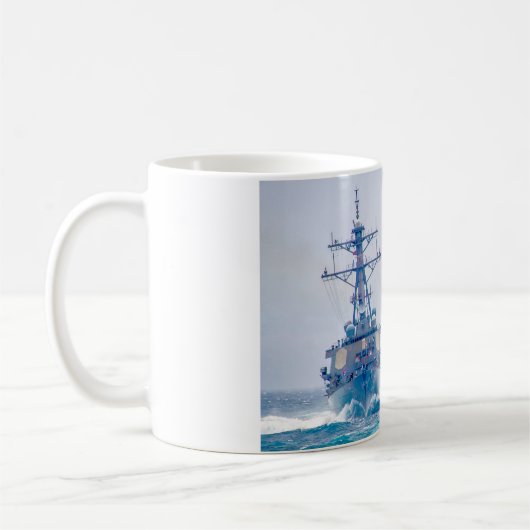 SEE-POWER - Tasse der US-Marine-Schiffe (Links)